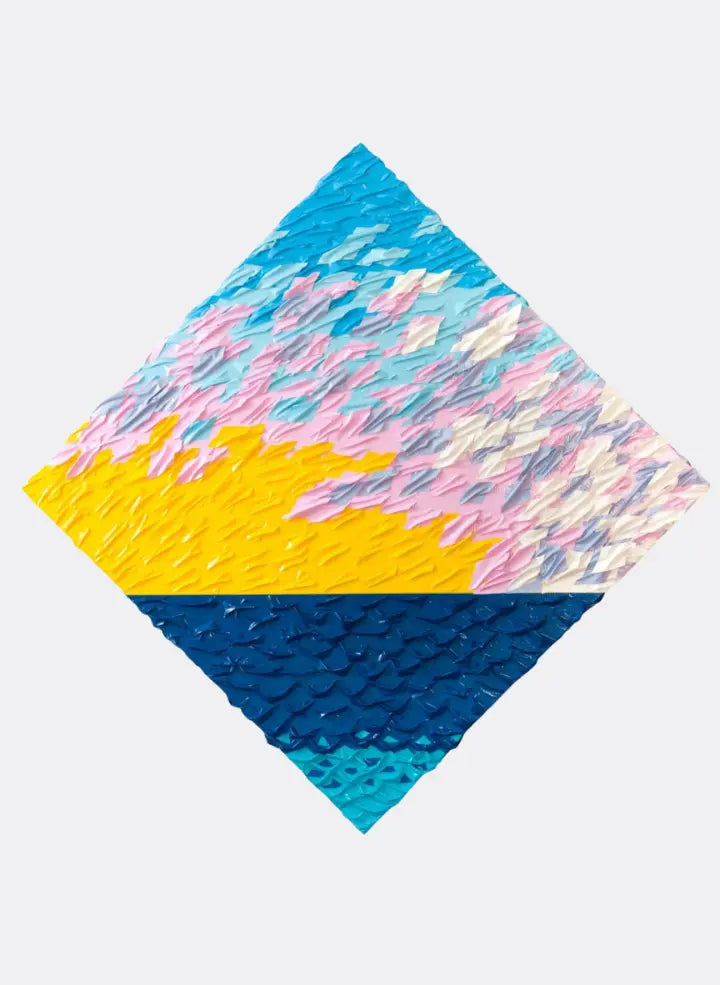 Diagonal Hamptons Sunset (Custom Original) MLB Artist
