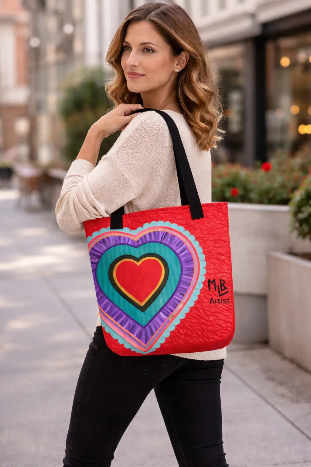 Heart Tote Bag