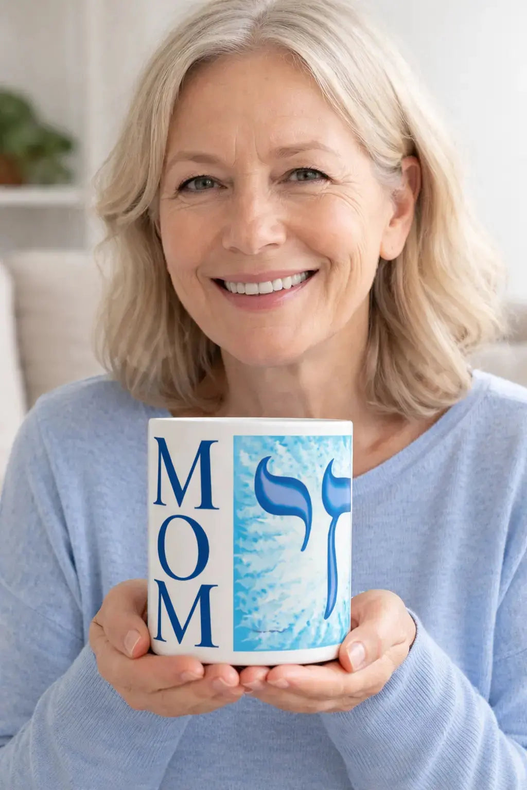 Chai Mom White Glossy Mug