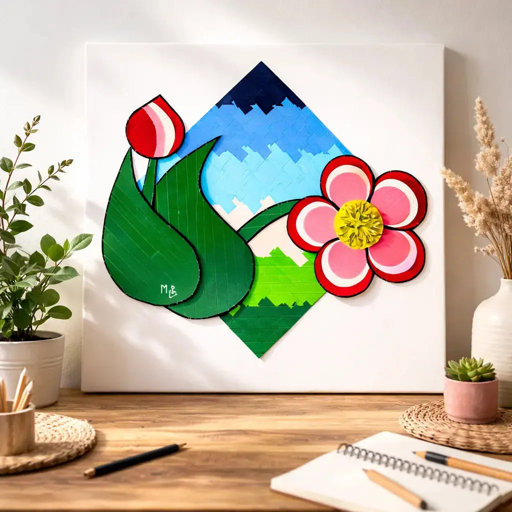 Flower and Bud Poster MLB Artist