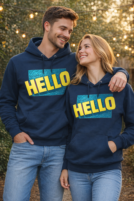 HELLO Unisex Hoodie