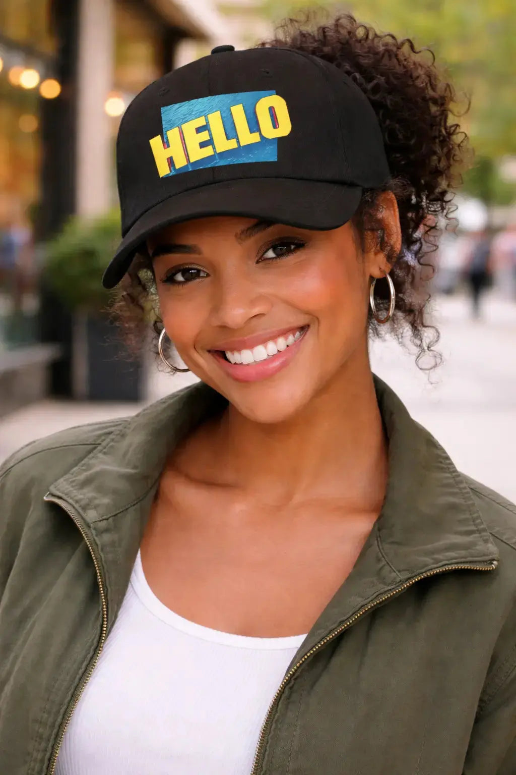HELLO Baseball Cap MLB Artist