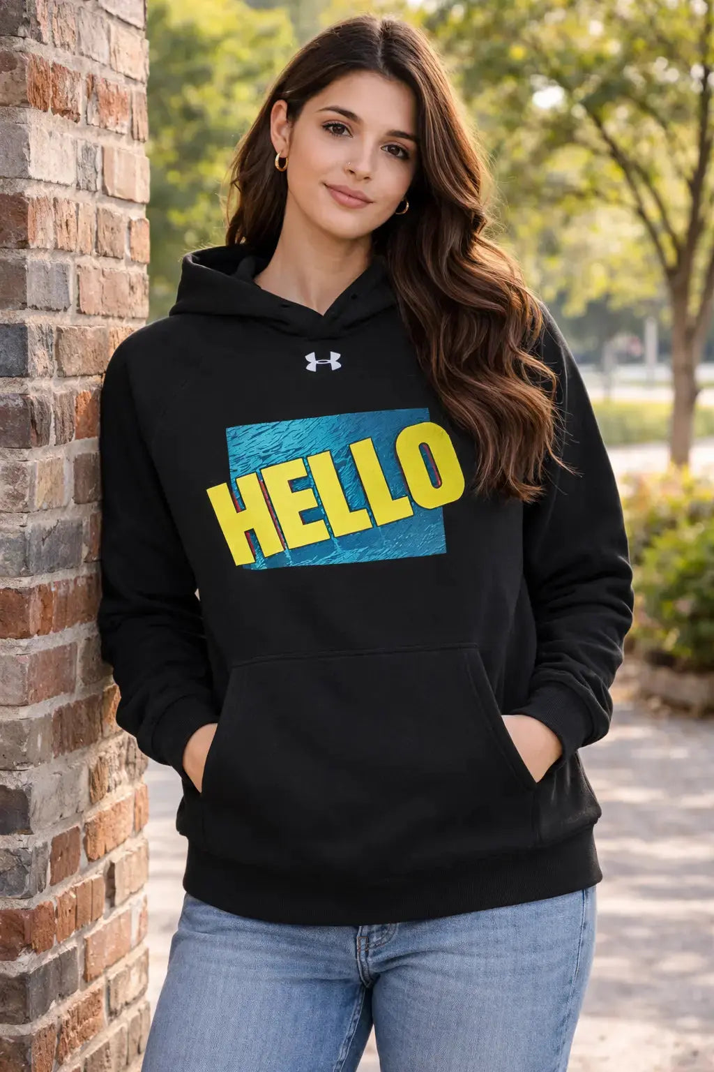 Under Armour® Women's HELLO Hoodie MLB Artist