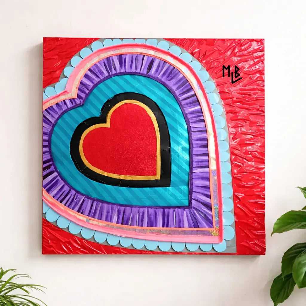 Heart Poster MLB Artist