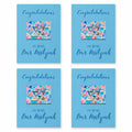 Bar Mitzvah Card 4-Pack