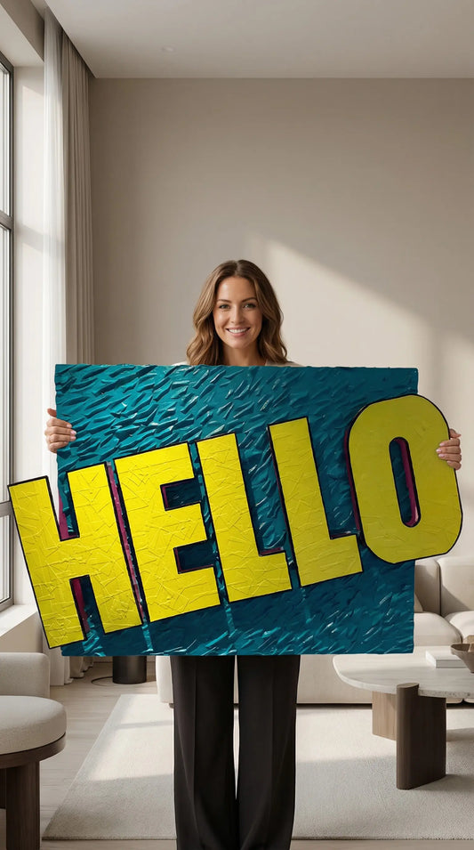 HELLO (Custom Original) MLB Artist