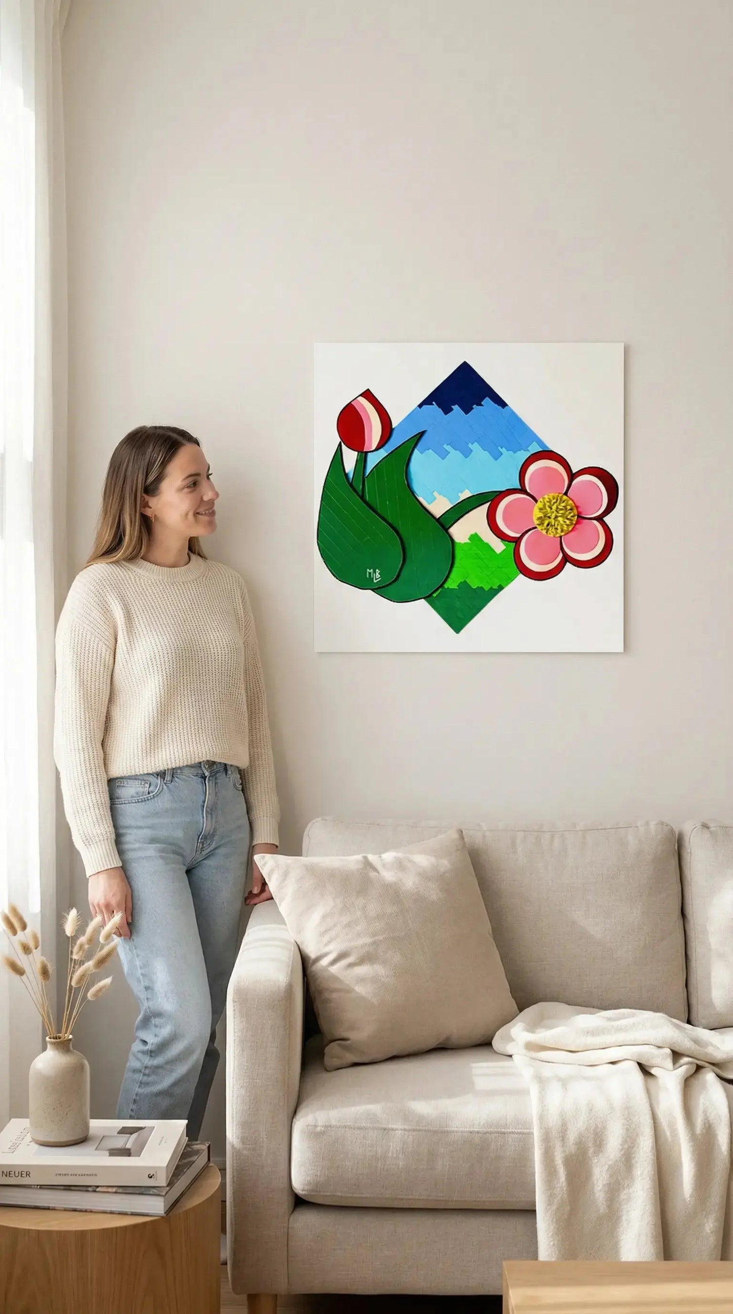 Flower and Bud Poster MLB Artist
