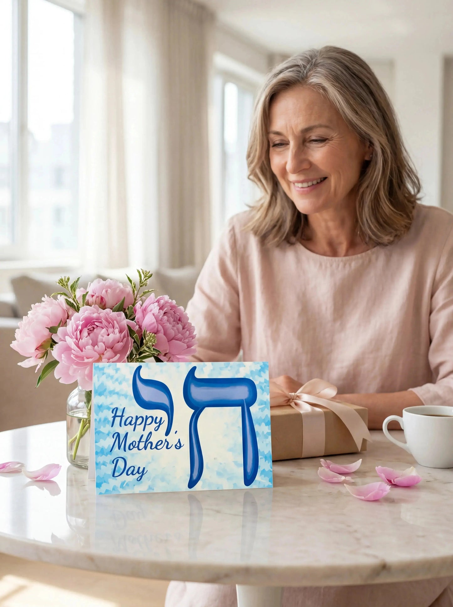 Happy Mother's Day Chai Life Greeting card MLB Artist