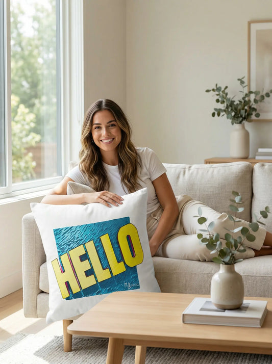 HELLO Basic Pillow MLB Artist