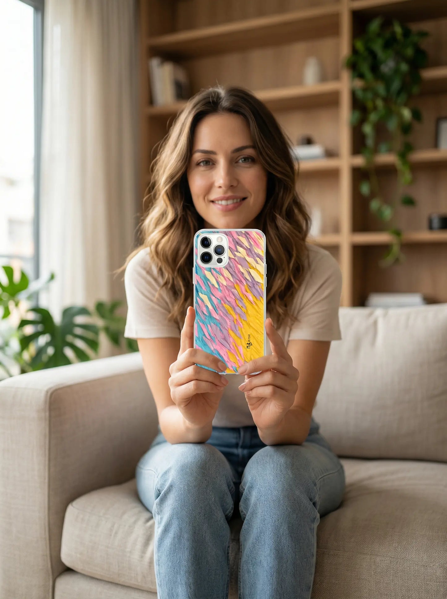 Hamptons Sunset Clear Case for iPhone® MLB Artist