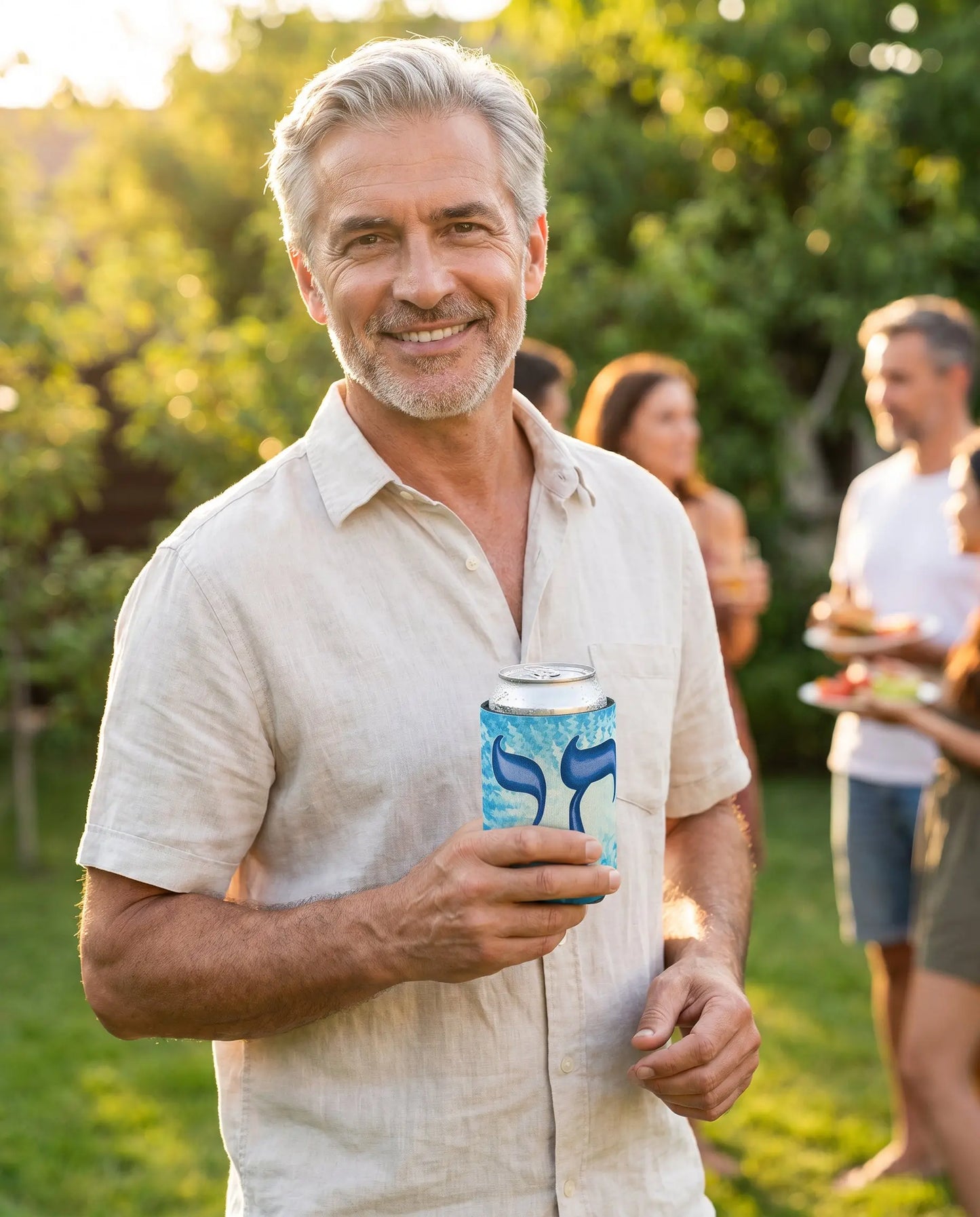 Jewish Chai Life Can Cooler