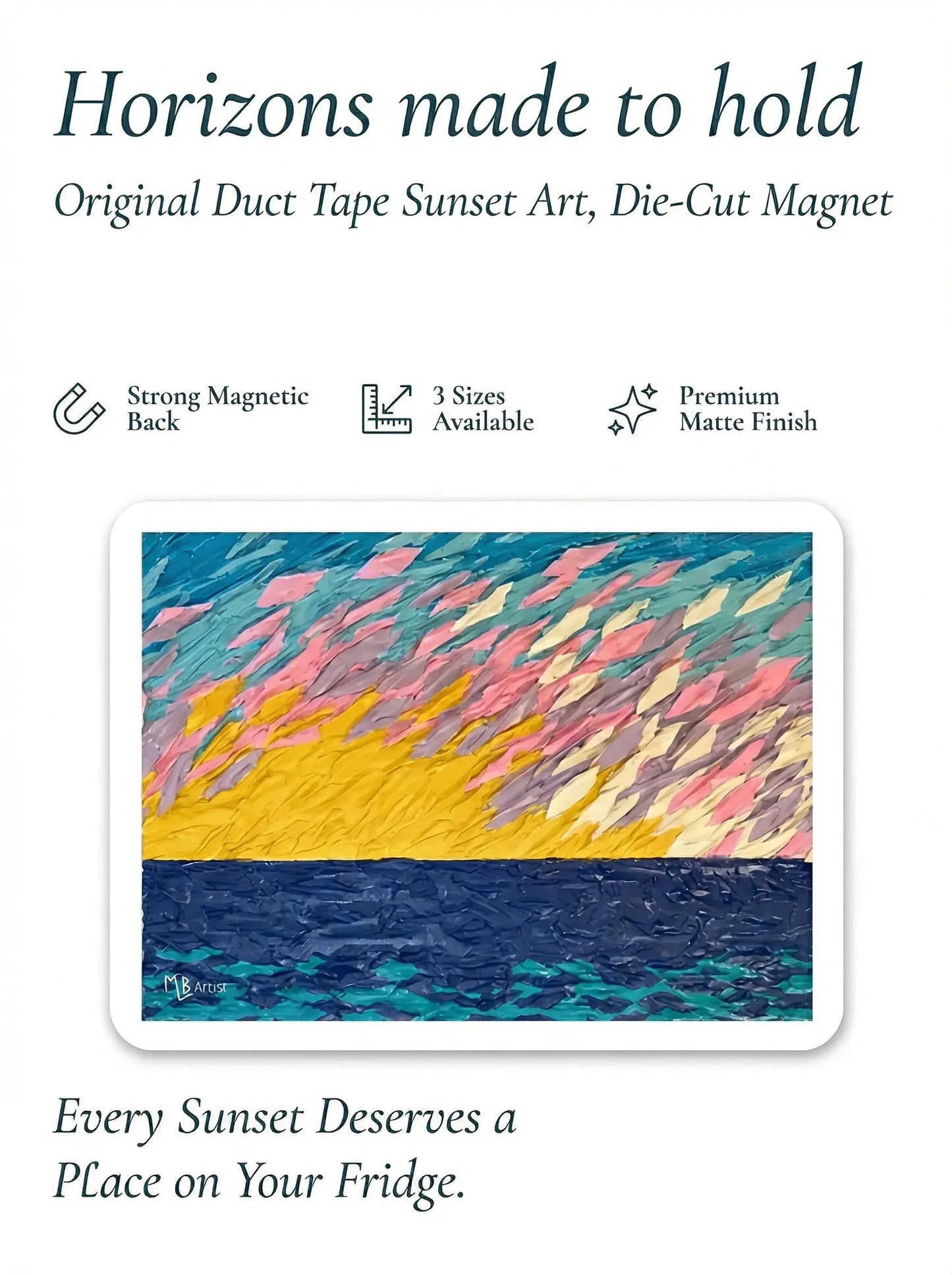 Hamptons Sunset Magnet