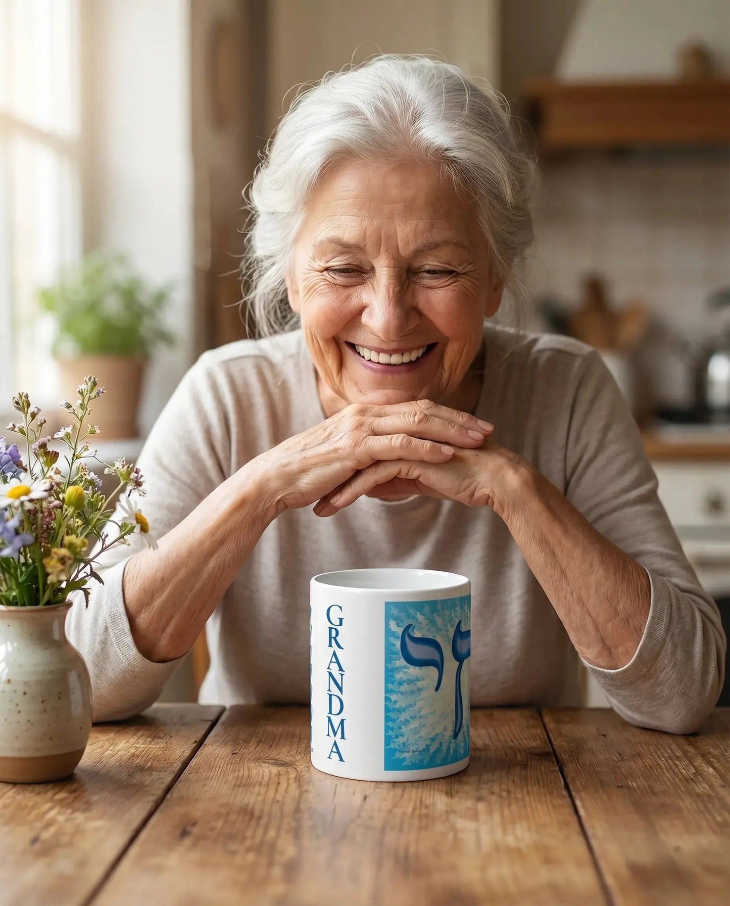 Chai Grandma White Glossy Mug