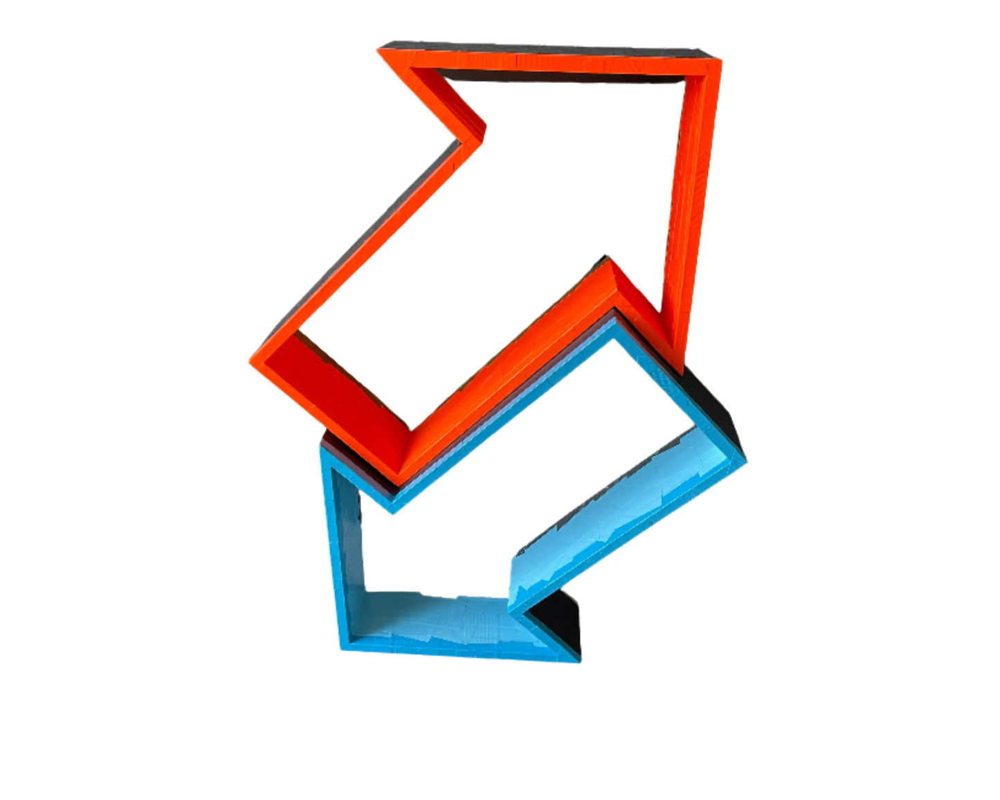 Arrows Orange & Blue - “Reddit Upvote & Downvote” (Custom Original) MLB Artist