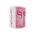 Pink Chai Life Grandma White Glossy Mug