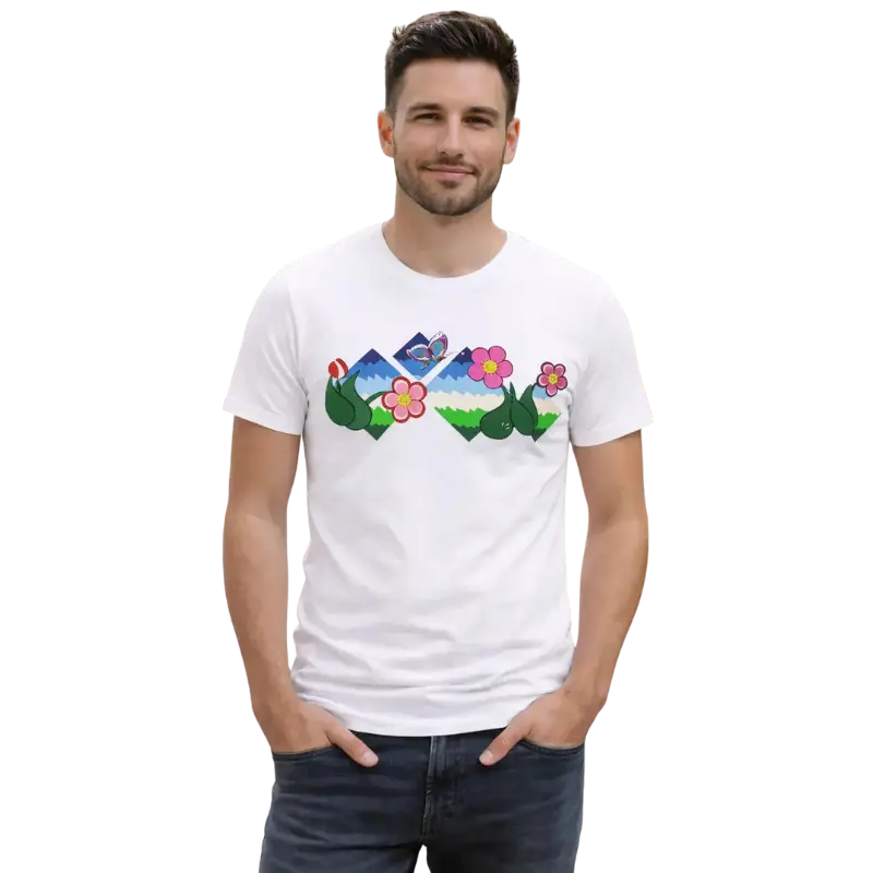 Flower Field Fantasy Unisex T-Shirt