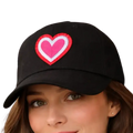 Red Tape Heart Baseball Cap