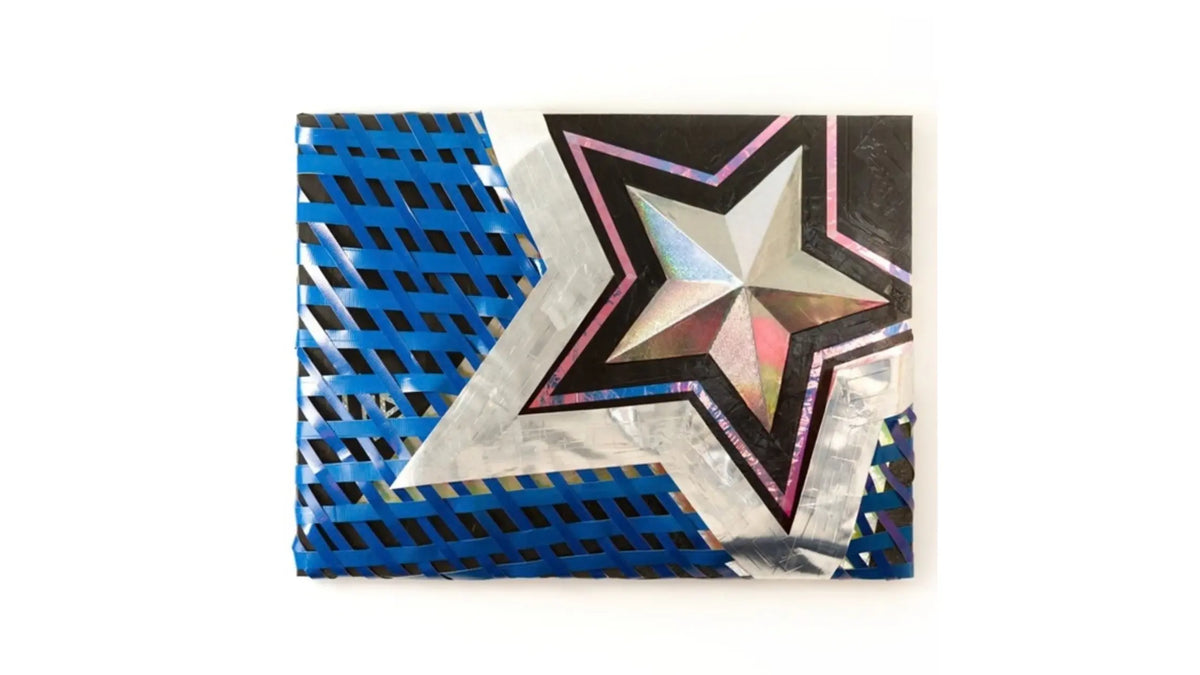 Duct Tape Artist Sagaponack Explores The Intersection of Texture And Light