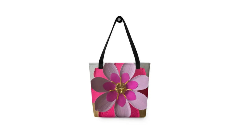 Flower Print Tote Bags: Original Art You Can Carry Everywhere