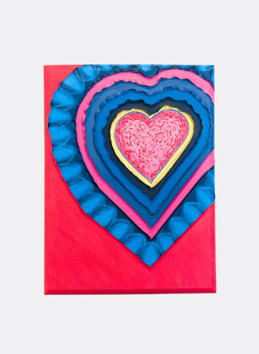 Rectangular Heart (Custom Original) MLB Artist