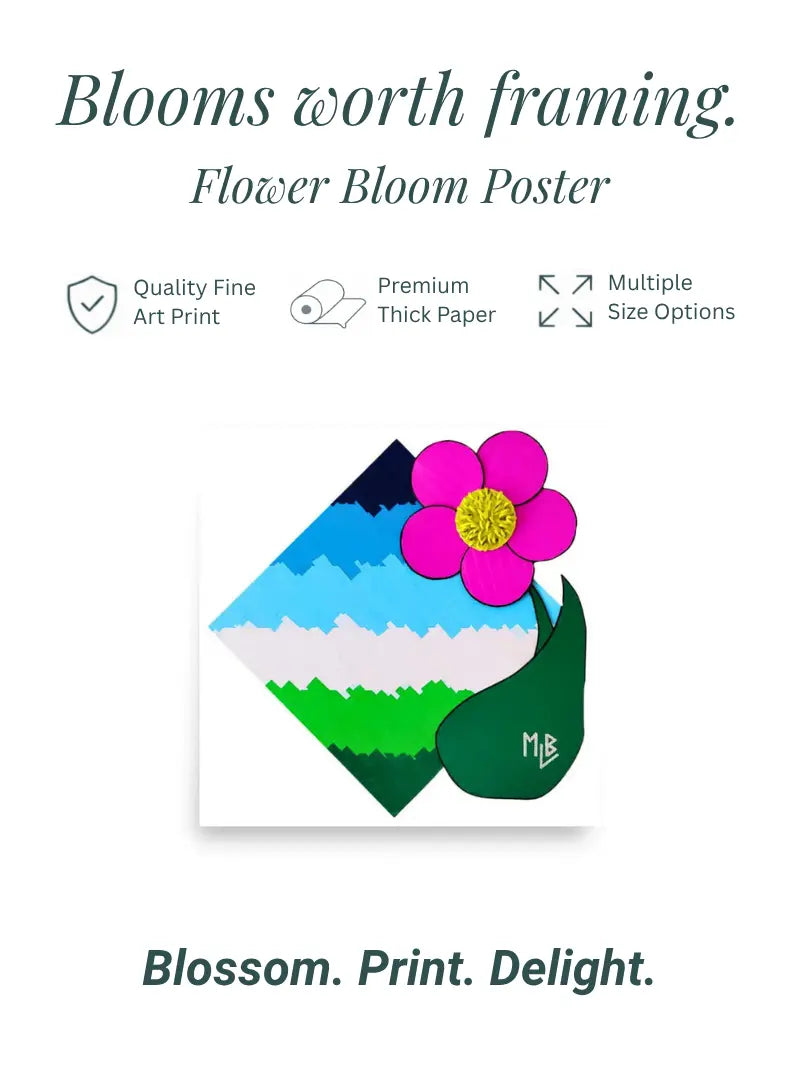 Flower Bloom Poster
