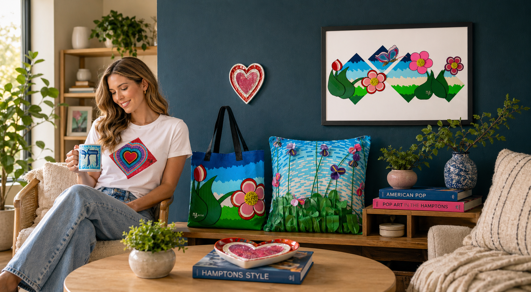 Shoppable hero image