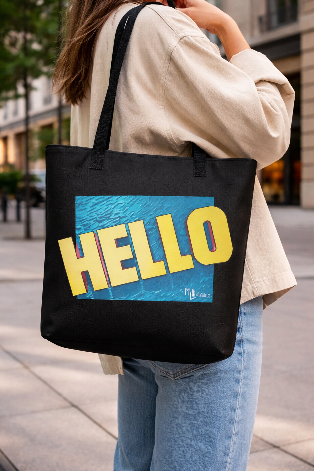 Hello Tote Bag