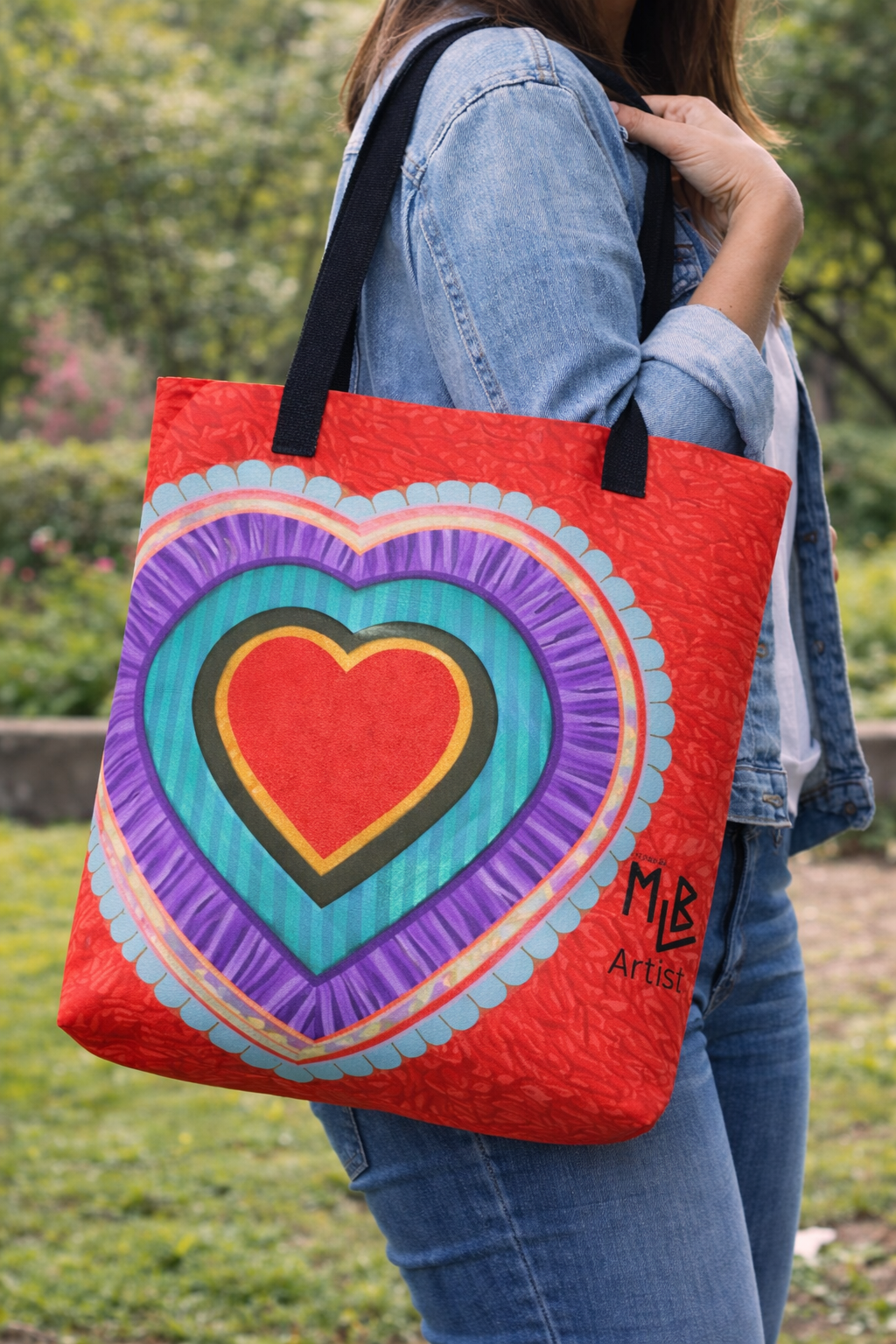Heart Tote Bag
