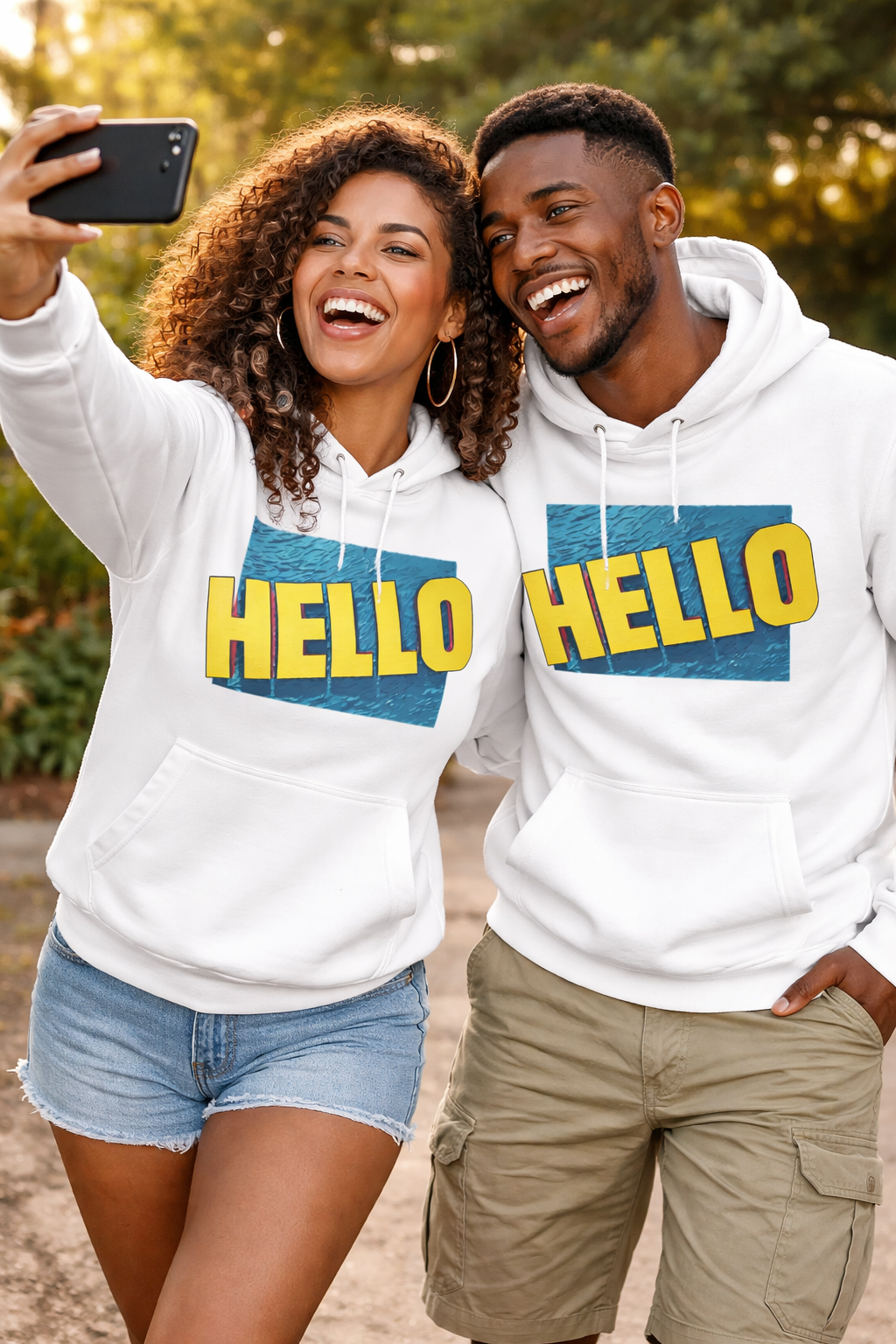 HELLO Unisex Hoodie