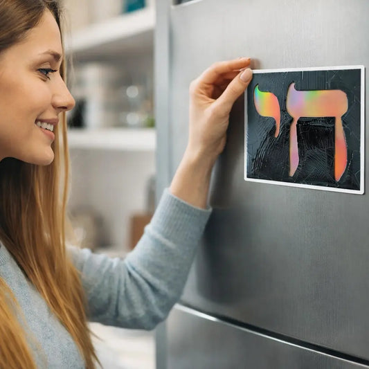 Rainbow Colored Chai Life Magnet MLB Artist