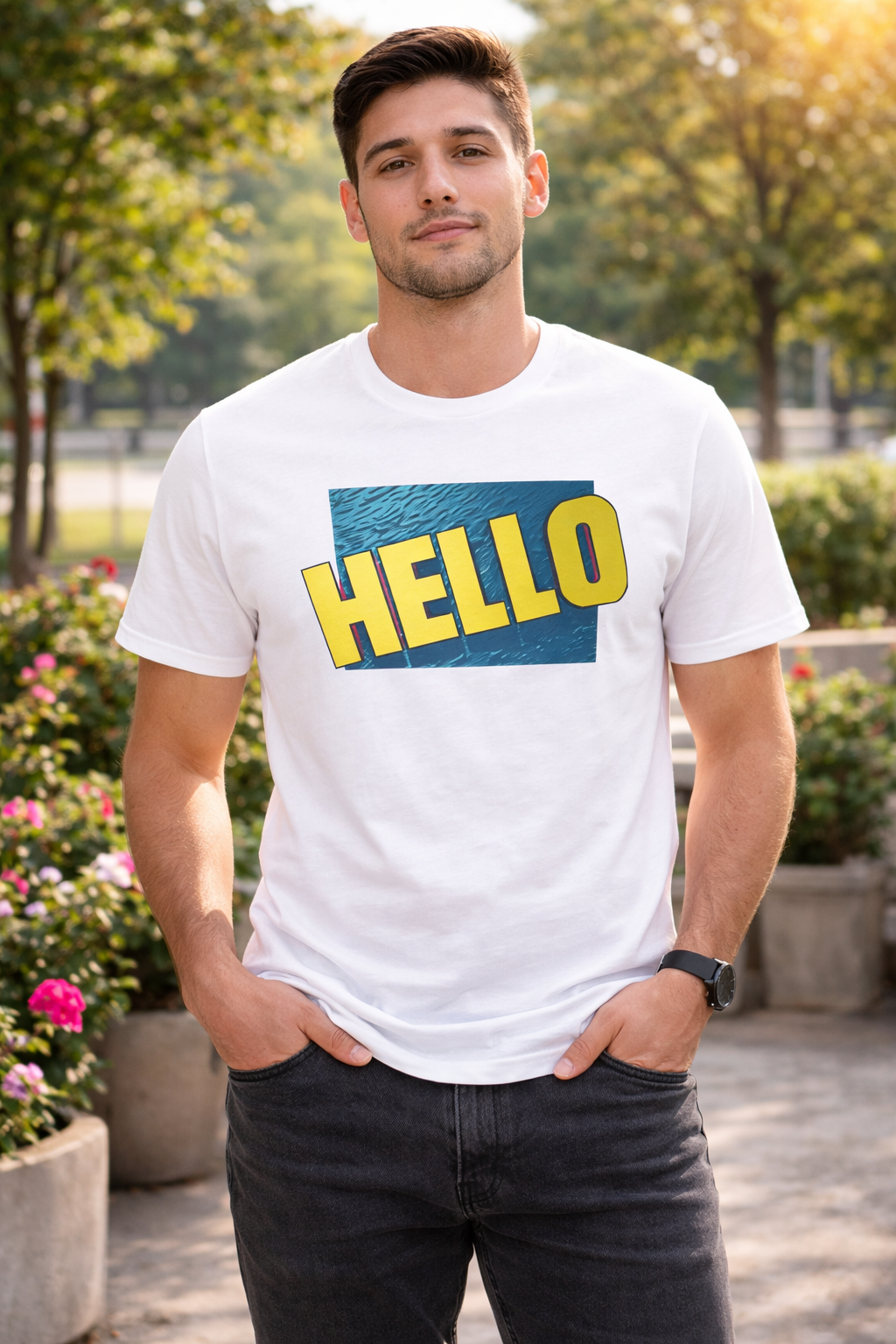 HELLO Unisex T-Shirt