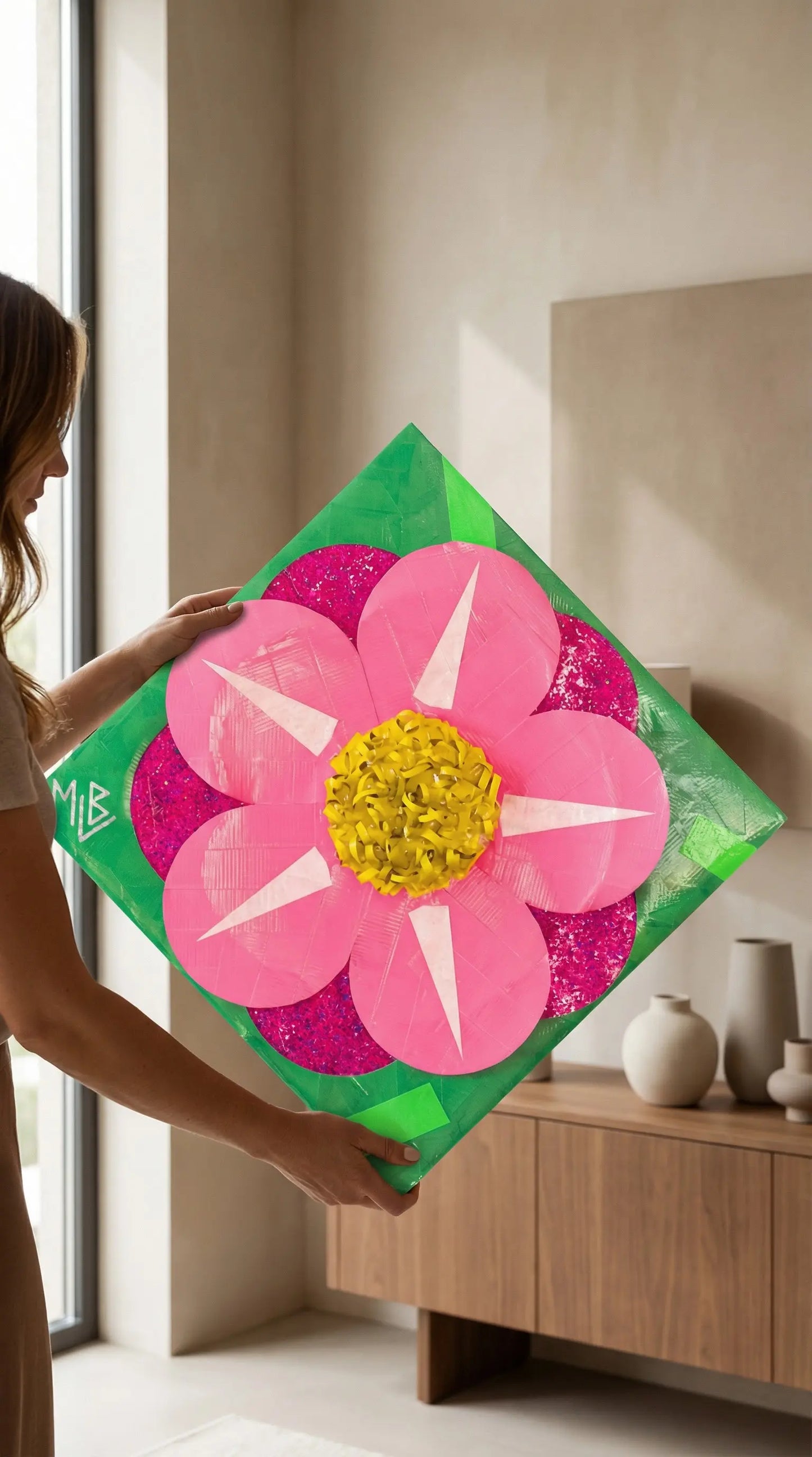 Diamond Flower (Custom Original) MLB Artist