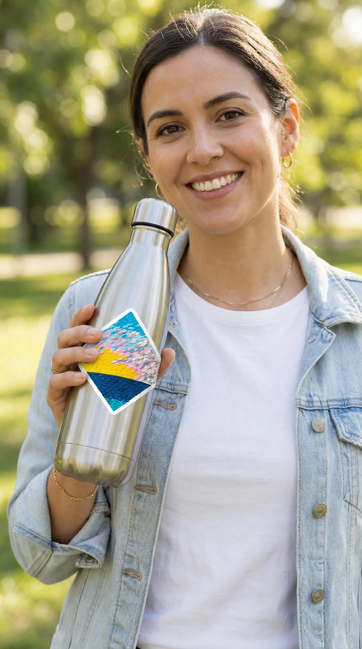 Diamond Hamptons Sunset Bubble-Free Stickers MLB Artist