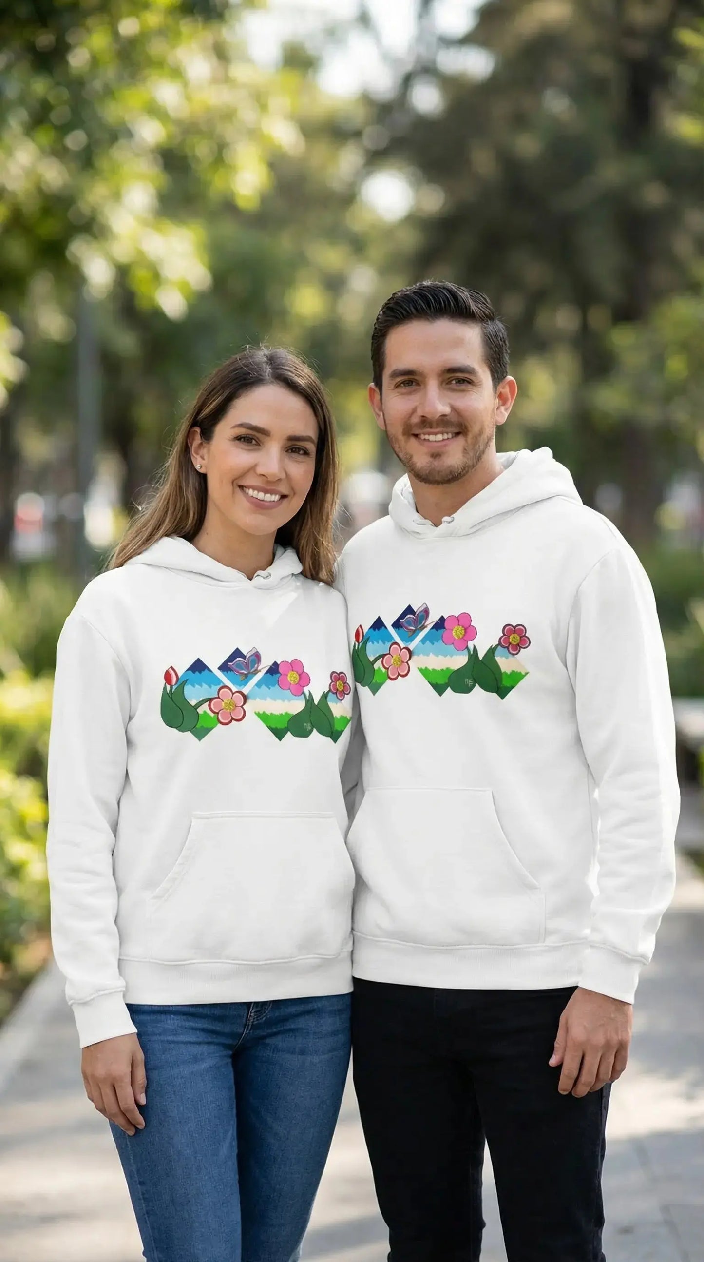 Flower Field Fantasy Unisex Hoodie MLB Artist