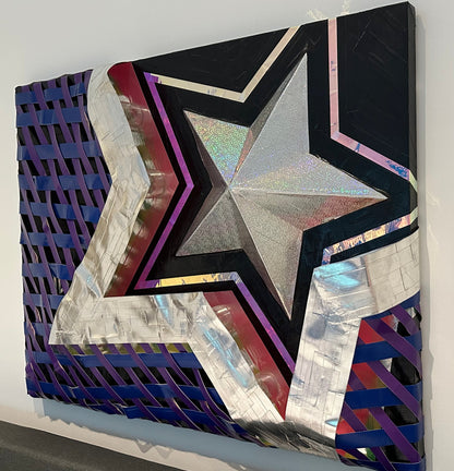 Large Rectangular Star (Custom Original) MLB Artist