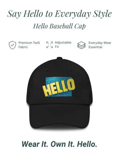 HELLO Baseball Cap