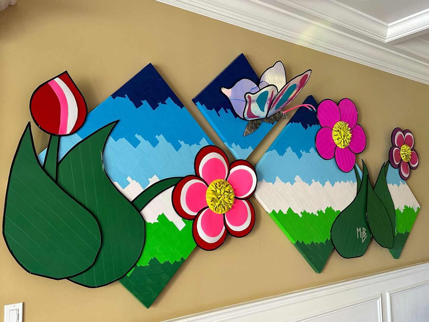 Flower Field Fantasy (Custom Original) MLB Artist