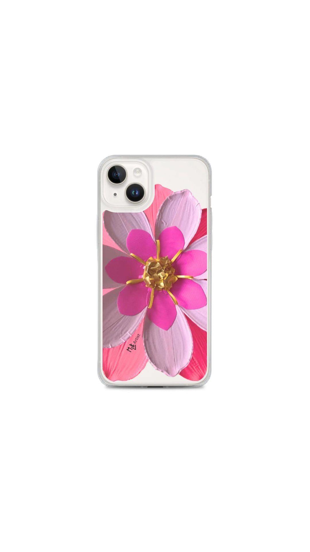 Pink Flower Phone Case By MLB Artist