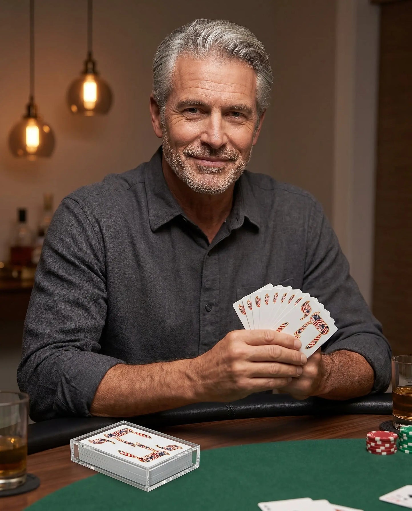 American Flag Chai Poker Playing Cards