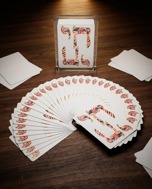 American Flag Chai Poker Playing Cards