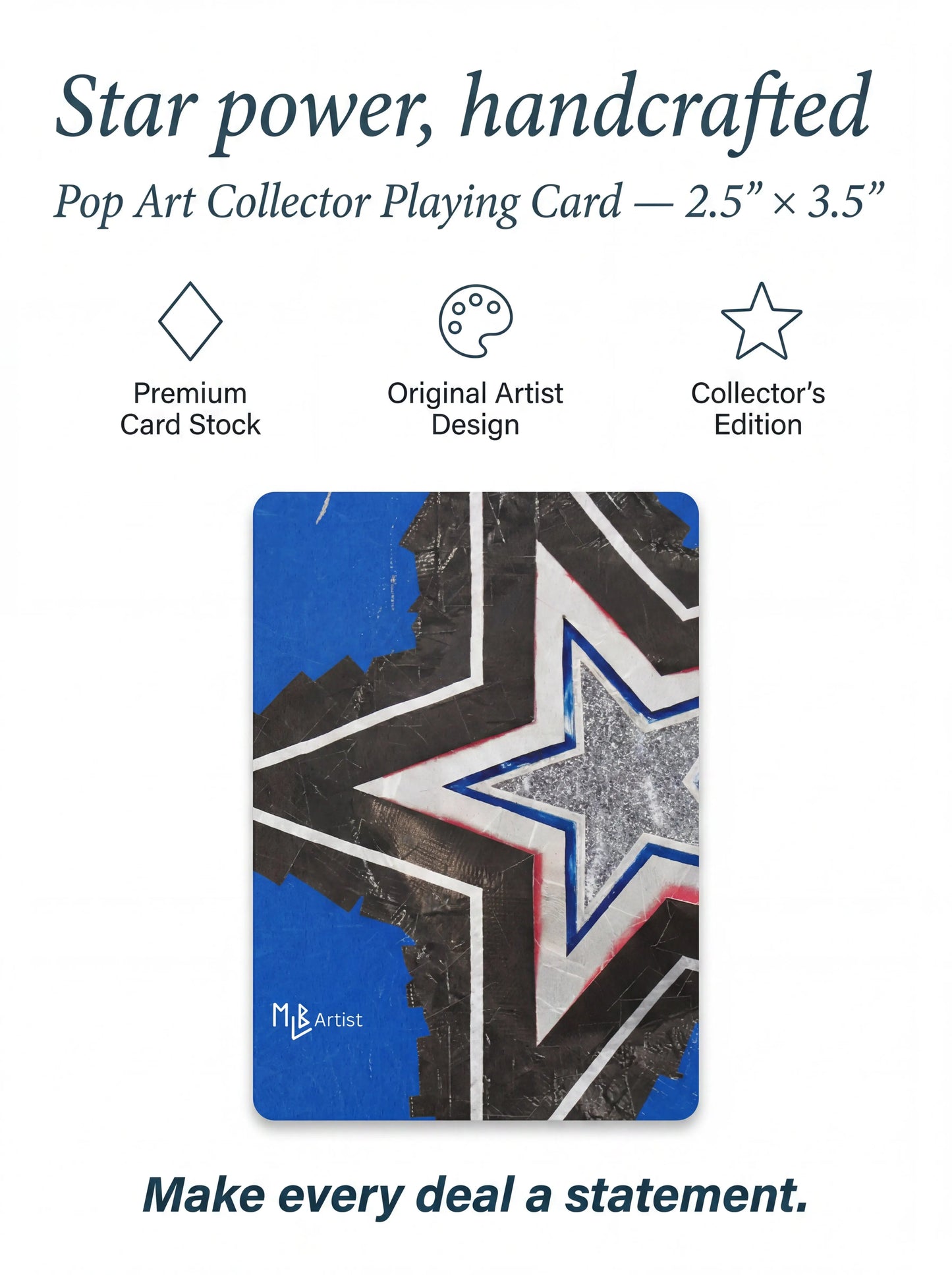 Star Poker Playing Cards