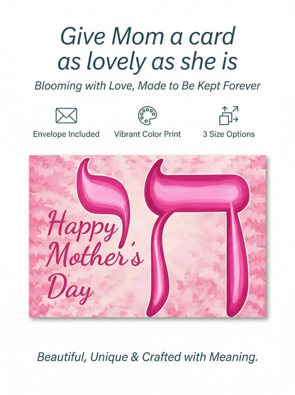 Pink Chai Life Happy Mother's Day Greeting Card