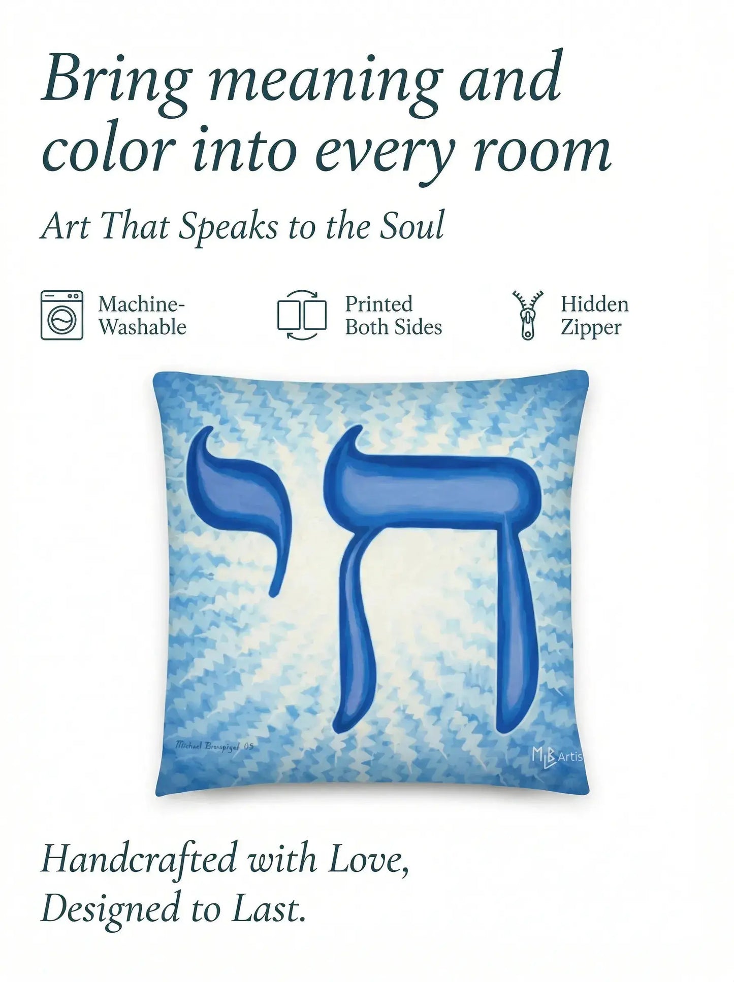Chai Life Basic Pillow MLB Artist