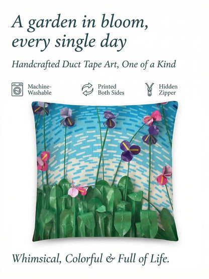 Flower Field Basic Pillow