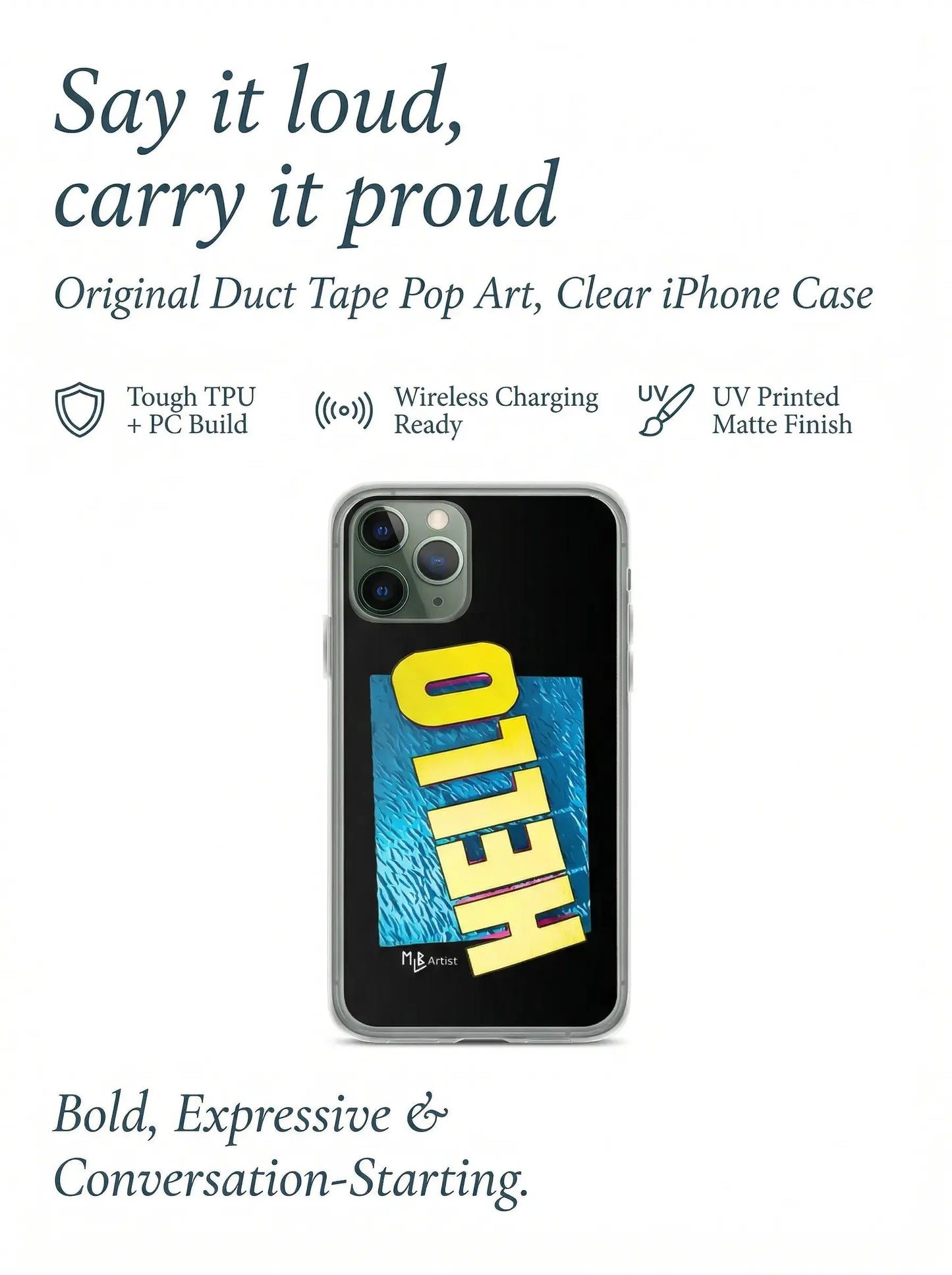 HELLO Clear Case for iPhone®