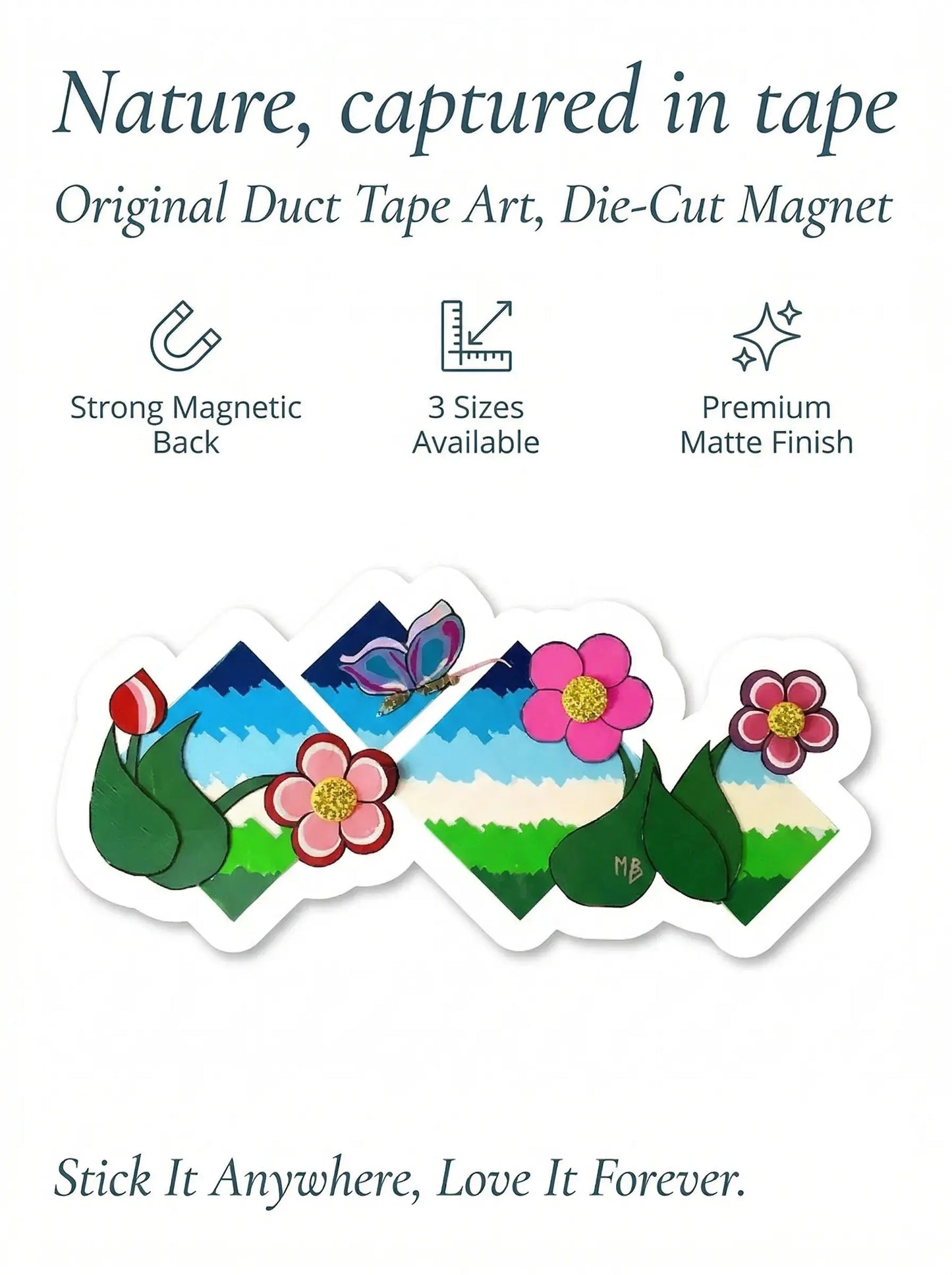Flower Field Fantasy Magnet