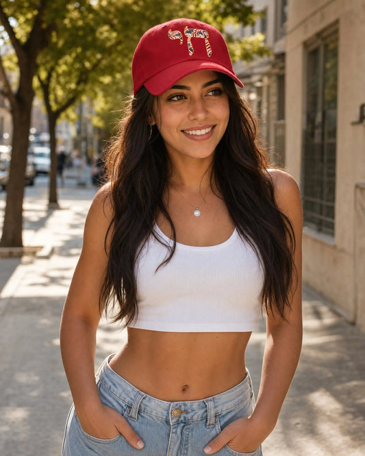 American Flag Chai Baseball Cap