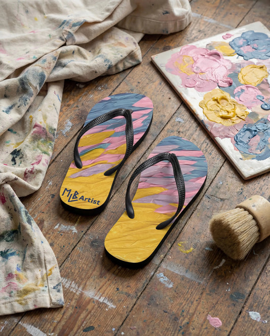 Hamptons Sunset Flip-Flops