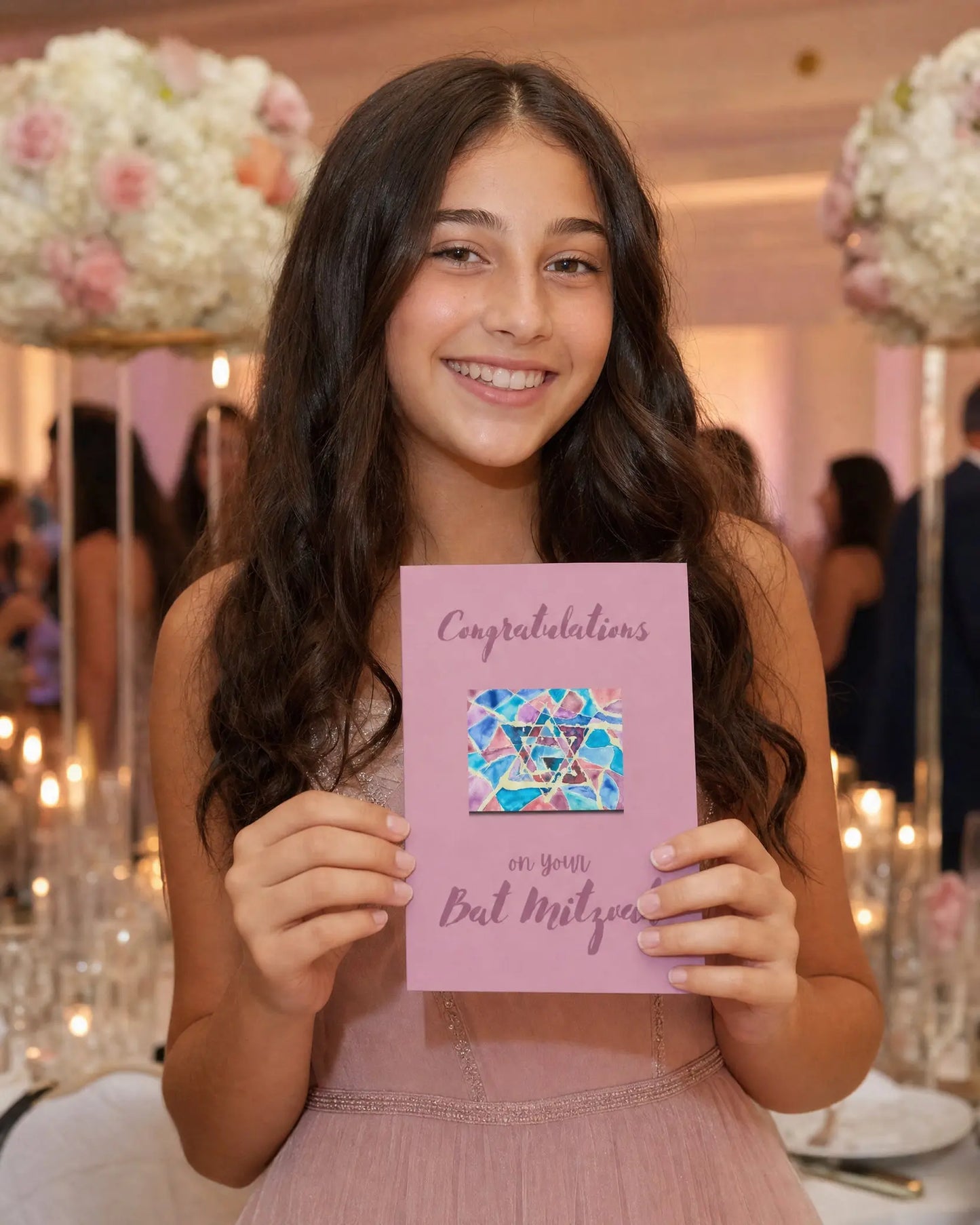 Bat Mitzvah Card