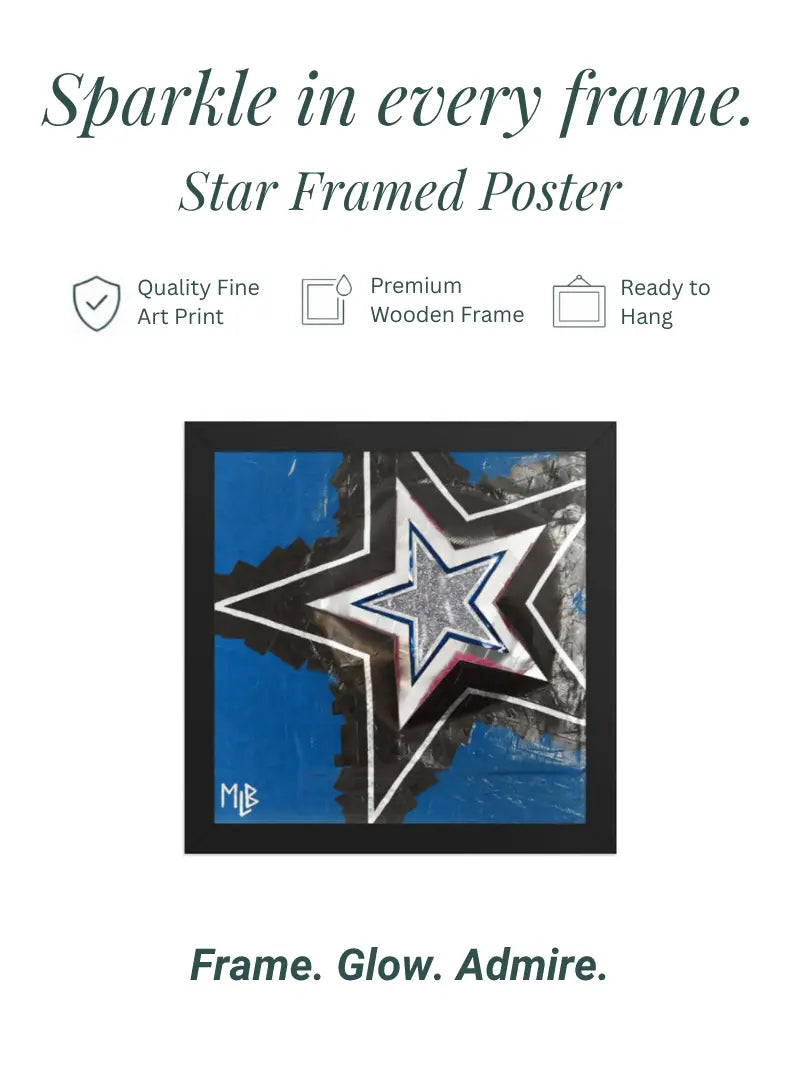 Star Framed Poster